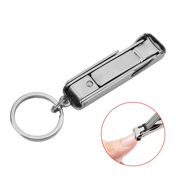 stainless steel nail clipper mini bottle opener key chain household ultra-thin foldable silver
stainless steel nail clipper mini bottle opener key chain household ultra-thin foldable silver