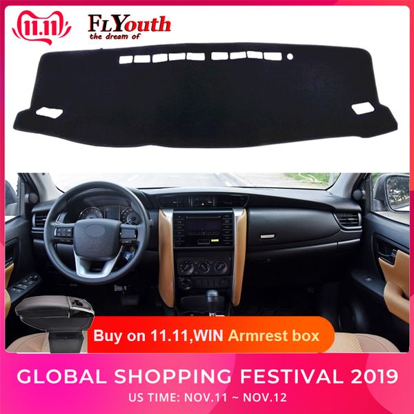 car dashboard cover dashmat for fortuner 2016-2018 dash mat sun shade pad carpet anti-uv non-slip auto car styling 1pc
car dashboard cover dashmat for fortuner 2016-2018 dash mat sun shade pad carpet anti-uv non-slip auto car styling 1pc