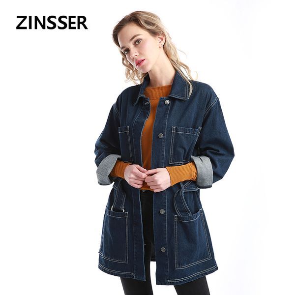 women denim fancy jacket worker loose casual long sleeve 100% cotton washed blue female lady coat, Tan;black
women denim fancy jacket worker loose casual long sleeve 100% cotton washed blue female lady coat, Tan;black