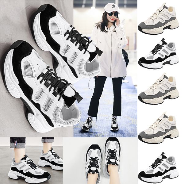 2020 women old dad shoes triple white grey black mesh breathable comfortable sports designer sneakers size 35-40
2020 women old dad shoes triple white grey black mesh breathable comfortable sports designer sneakers size 35-40