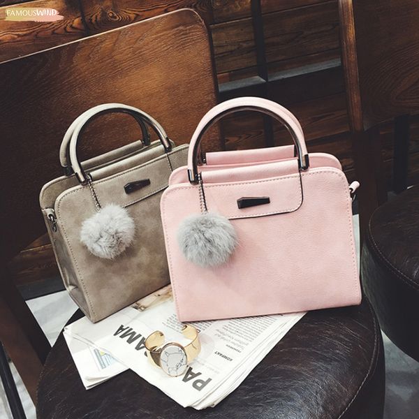 fashion women handbag shoulder bag women handle bag with pu iron handle satchel pu leather purse with hairball
fashion women handbag shoulder bag women handle bag with pu iron handle satchel pu leather purse with hairball