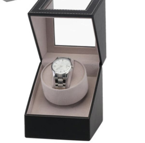 watch box mini single head single electric shaker automatic winding watch box motor box pu leather swaying table, Black;blue
watch box mini single head single electric shaker automatic winding watch box motor box pu leather swaying table, Black;blue