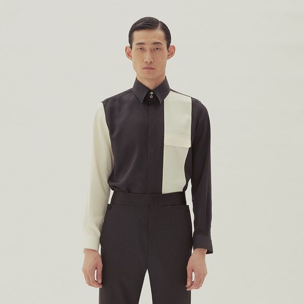 s~5xl customized male fashion gd personality splicing black white shirts plus size stage singer costumes, White;black
s~5xl customized male fashion gd personality splicing black white shirts plus size stage singer costumes, White;black