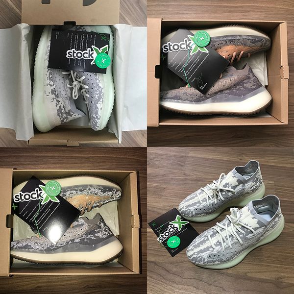 pk version 380 mist full reflective alien designer shoes women men sneaker running shoe kanye west des chaussures scarpe sport with box, White;red
pk version 380 mist full reflective alien designer shoes women men sneaker running shoe kanye west des chaussures scarpe sport with box, White;red