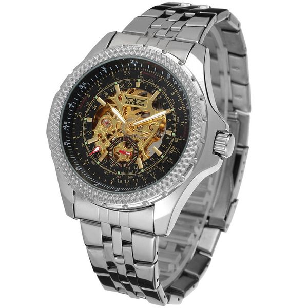 jargar mechanics wrist watch male fund leisure time fully automatic mechanics wrist mechanical creative watch, Slivery;brown
jargar mechanics wrist watch male fund leisure time fully automatic mechanics wrist mechanical creative watch, Slivery;brown