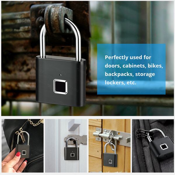 towode keyless usb аккумуляторная дверной замок fingerprint смарт замок быстрый unlock цинковый сплав металла само развитие chip