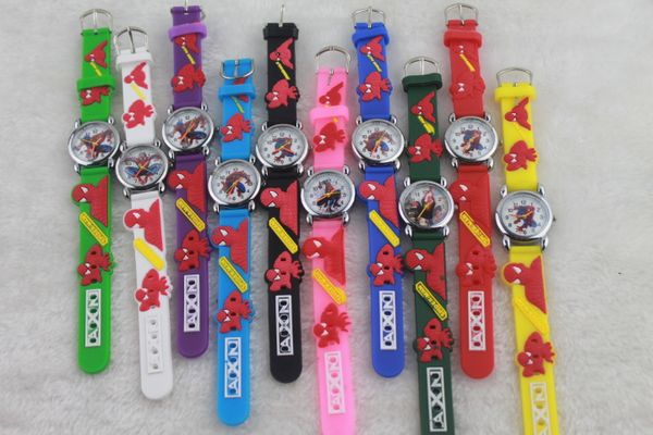 100pcs/lot mixed wholesales cut 3d cartoon design clock watch boys girls children party gifts silicone quartz wrist watch by dhl, Blue
100pcs/lot mixed wholesales cut 3d cartoon design clock watch boys girls children party gifts silicone quartz wrist watch by dhl, Blue