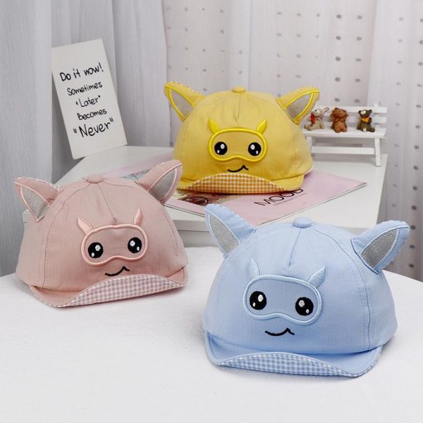 2020 baby boy girl hats children's hat spring and summer new cartoon cat baseball caps solid color baby sun hat infant snapback, Yellow
2020 baby boy girl hats children's hat spring and summer new cartoon cat baseball caps solid color baby sun hat infant snapback, Yellow