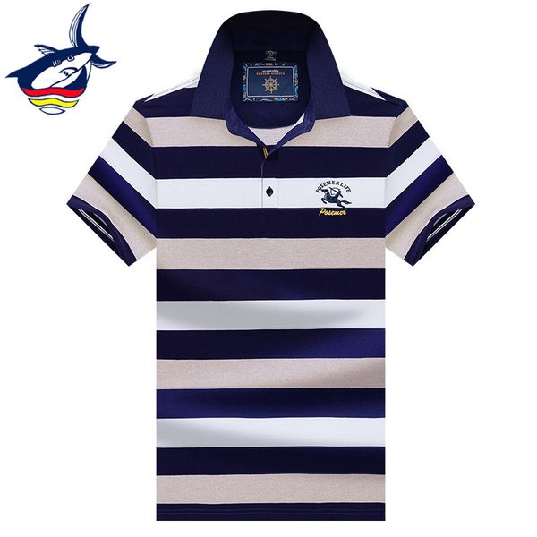 gift for father/husband shirt men short sleeve summer shirts stripes men casual business brand men's polos shirts, White;black
gift for father/husband shirt men short sleeve summer shirts stripes men casual business brand men's polos shirts, White;black