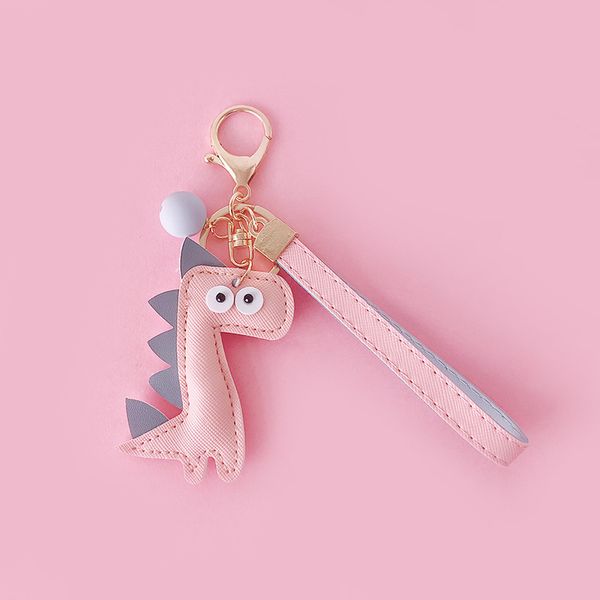 cute dinosaur keychain trinket fashion cartoon pu leather key chain creative car bag phone pendant key ring accessories brelok, Silver
cute dinosaur keychain trinket fashion cartoon pu leather key chain creative car bag phone pendant key ring accessories brelok, Silver