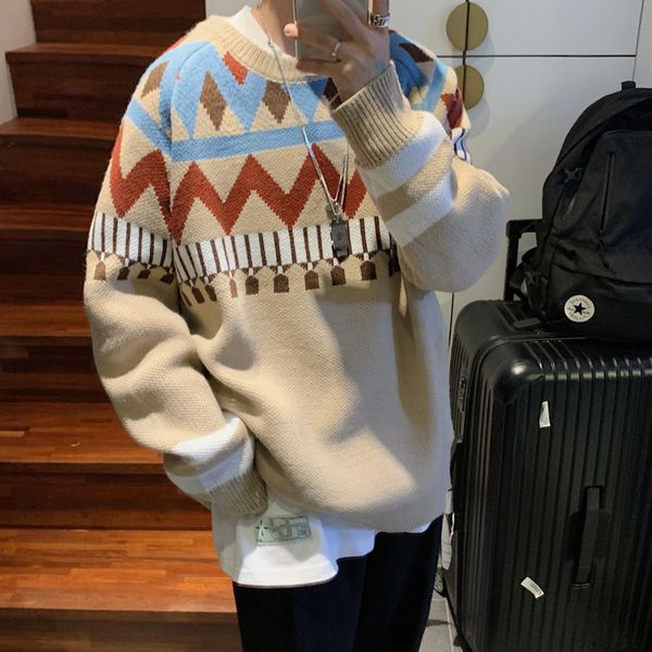 зима новый свитер мужчины теплая мода контрастность цвет повседневный o-образным вырезом трикотажное пуловер man streetwear wild сыпучие сви, White;black
зима новый свитер мужчины теплая мода контрастность цвет повседневный o-образным вырезом трикотажное пуловер man streetwear wild сыпучие сви, White;black