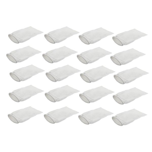 20pcs filter bag aquarium fine mesh reusable drawstring bags for fish tank activated carbon,charcoal,etc, filter accessories,white
20pcs filter bag aquarium fine mesh reusable drawstring bags for fish tank activated carbon,charcoal,etc, filter accessories,white