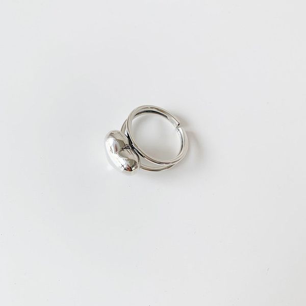 anenjery new fashion smooth love heart round ball silver ring 925 sterling silver open finger ring for women gifts s-r655
anenjery new fashion smooth love heart round ball silver ring 925 sterling silver open finger ring for women gifts s-r655