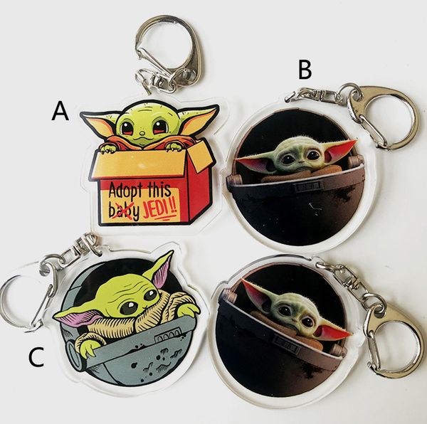 6 style baby yoda keychain the mandalorian movie yoda baby theme acrylic pendant key ring chain toys for kids b1
6 style baby yoda keychain the mandalorian movie yoda baby theme acrylic pendant key ring chain toys for kids b1