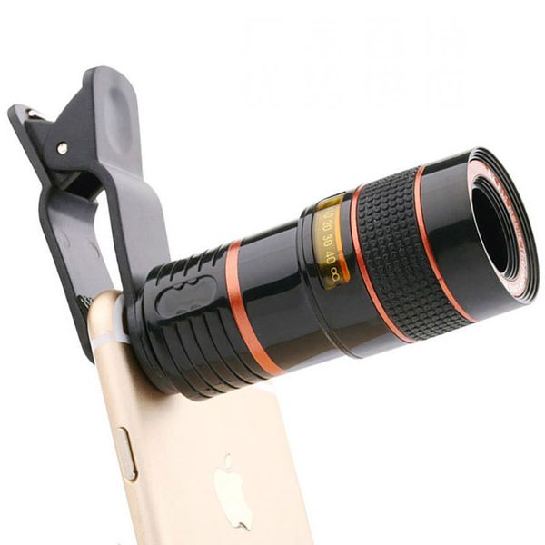 universal 8x8 optical zoom telescope camera lens clip mobile phone telescope binoculars for iphone6 samsung htc huawei
universal 8x8 optical zoom telescope camera lens clip mobile phone telescope binoculars for iphone6 samsung htc huawei