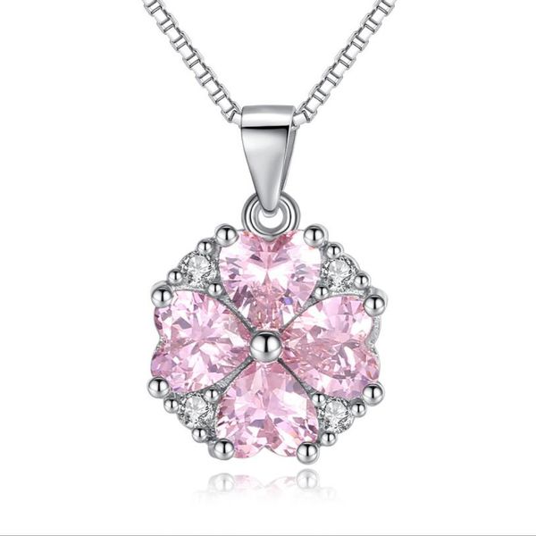 silver color love heart necklaces & pendants pink cubic zirconia for women weddings bride party jewelry gift for ladies
silver color love heart necklaces & pendants pink cubic zirconia for women weddings bride party jewelry gift for ladies