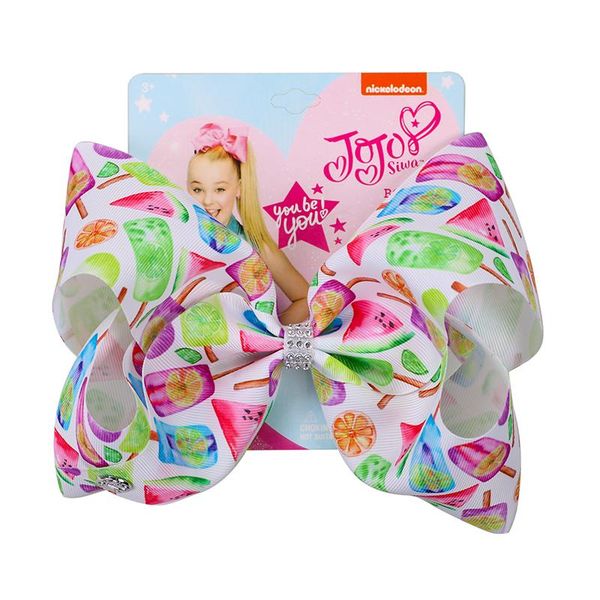 26pcs/lot 8" hair accessories jojo bows for girls jojo siwa large fruit hair bows for girls with clips bowknot handmade accessory, Golden;silver
26pcs/lot 8" hair accessories jojo bows for girls jojo siwa large fruit hair bows for girls with clips bowknot handmade accessory, Golden;silver