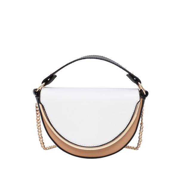 women round evening bags contrast color clutch bags new saddle handle banquet shoulder bag upper hidden leather calfskin handbag
women round evening bags contrast color clutch bags new saddle handle banquet shoulder bag upper hidden leather calfskin handbag