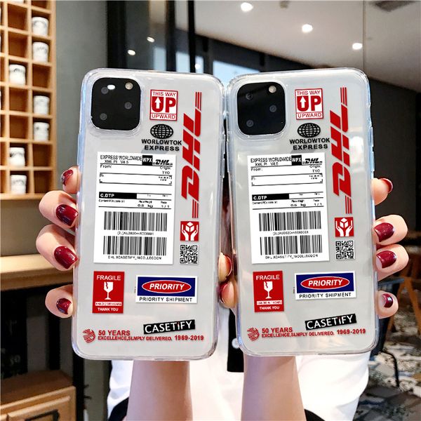 ins label dhl pattern soft tpu phone case for iphone 11 pro max 7 8 6s plus xr xs max 5 s se letter silicone back cover
ins label dhl pattern soft tpu phone case for iphone 11 pro max 7 8 6s plus xr xs max 5 s se letter silicone back cover