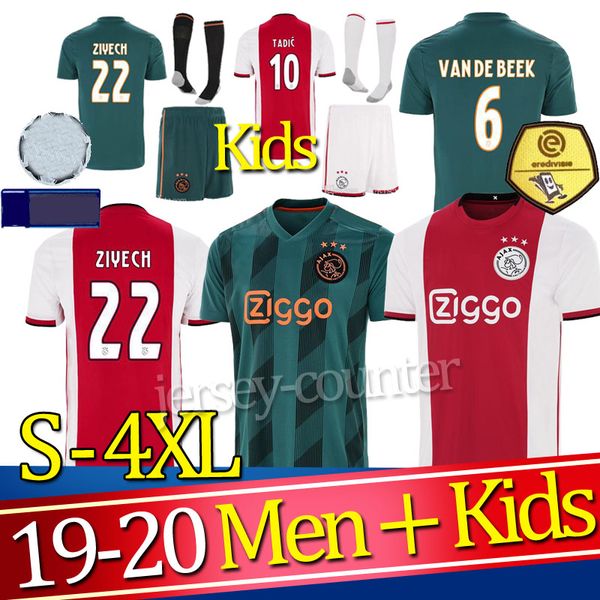 thailand 19 20 ajax soccer jersey promes ajax amsterdam van de beek neres 2020 huntelaar tadic ziyech football shirt men + kids sets uniform, Black;yellow
thailand 19 20 ajax soccer jersey promes ajax amsterdam van de beek neres 2020 huntelaar tadic ziyech football shirt men + kids sets uniform, Black;yellow