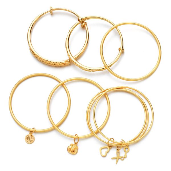 trendy for women girls gold color lucky bag heart multi-style charms bracelets&bangles copper jewelry gifts, Black
trendy for women girls gold color lucky bag heart multi-style charms bracelets&bangles copper jewelry gifts, Black