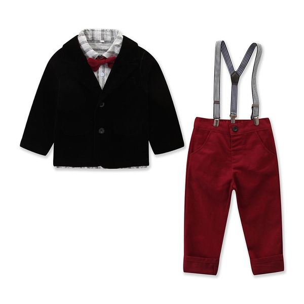 autumn new fashion formal boys clothing sets coat+shirt+pants+bow tie suits 2 3 4 5 6 7 years boy gentleman leisure suit, White
autumn new fashion formal boys clothing sets coat+shirt+pants+bow tie suits 2 3 4 5 6 7 years boy gentleman leisure suit, White