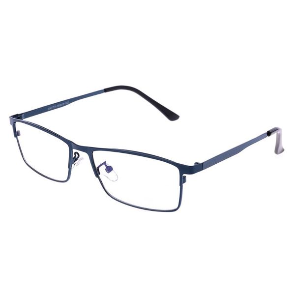 men business eye glasses retangular metal frame anti blue rays optical eyewear lx9e, Black
men business eye glasses retangular metal frame anti blue rays optical eyewear lx9e, Black