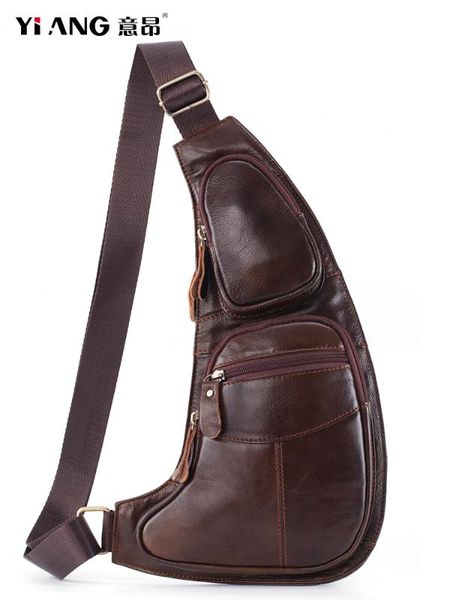 fashion genuine leather men's sling chest packs cell phone pouch cowhide messenger shoulder bag for men cross body small travel
fashion genuine leather men's sling chest packs cell phone pouch cowhide messenger shoulder bag for men cross body small travel