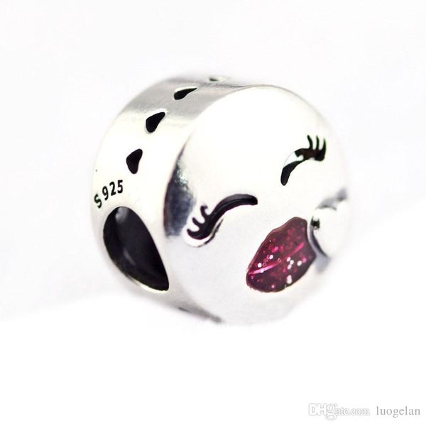 2018 spring 925 sterling silver jewelry kiss charm, cerise glitter enamel charms original beads fits women jewelry making pandora bracelets, Bronze;silver
2018 spring 925 sterling silver jewelry kiss charm, cerise glitter enamel charms original beads fits women jewelry making pandora bracelets, Bronze;silver