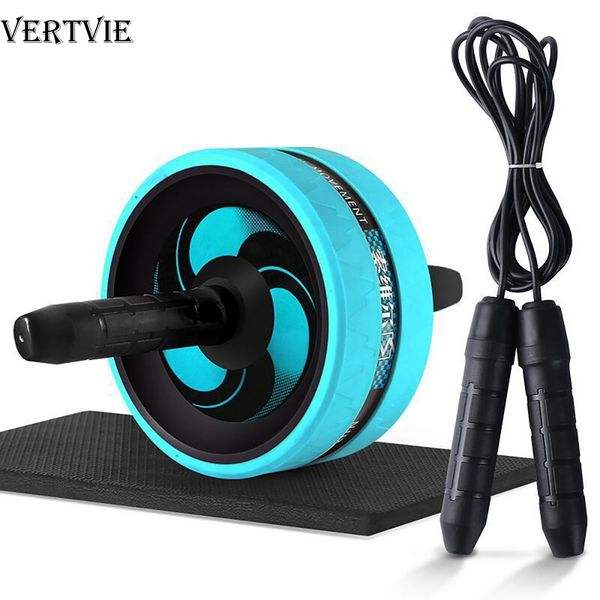 training equipment vertvie no noise abdominal wheel ab roller with mat 2 in 1 roller& jump rope for arm waist leg exercise gym fitness
training equipment vertvie no noise abdominal wheel ab roller with mat 2 in 1 roller& jump rope for arm waist leg exercise gym fitness