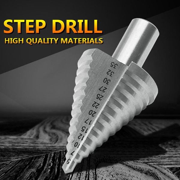 5-35mm titanium cobalt step drill bit nitrogen cone spiral grooved drill bits triangular shank hole cutter
5-35mm titanium cobalt step drill bit nitrogen cone spiral grooved drill bits triangular shank hole cutter