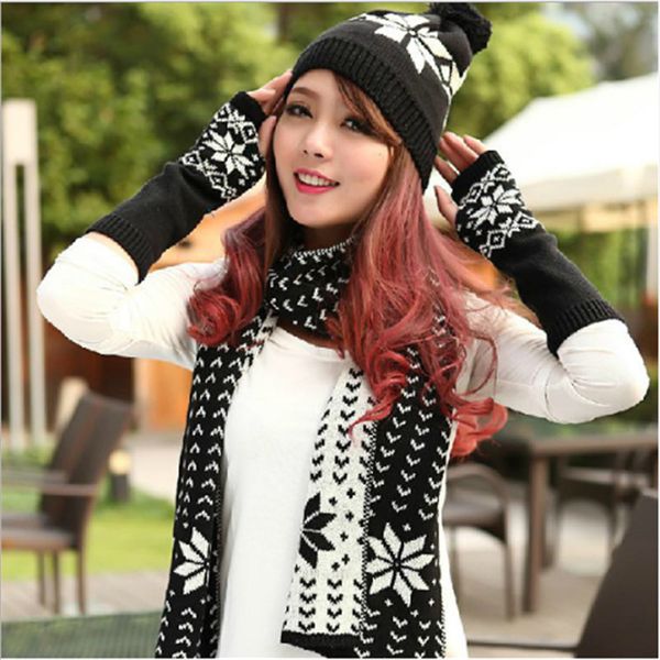 3 piece set scarf hat gloves woman accessories winter warm clothing accessories fashion girl hat scarf, Blue;gray
3 piece set scarf hat gloves woman accessories winter warm clothing accessories fashion girl hat scarf, Blue;gray