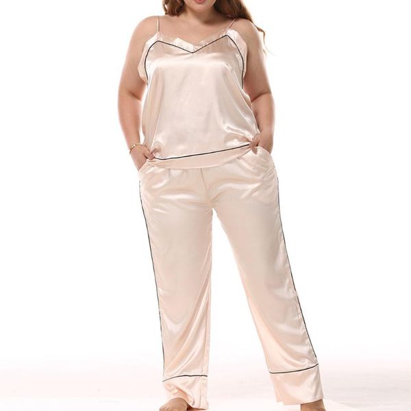women pajama sets plus size nightgown silk sleepwear women's underwear robes babydolls pajamas set + long pants pajamas #lr3, Black;red
women pajama sets plus size nightgown silk sleepwear women's underwear robes babydolls pajamas set + long pants pajamas #lr3, Black;red