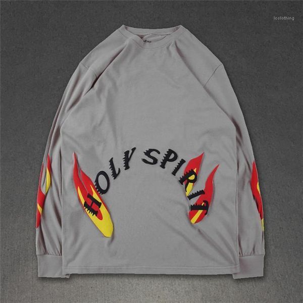 designer tshirts crew neck long sleeve flame print homme clothing solid color hip hop style casual apparel mens autumn kanye, White;black
designer tshirts crew neck long sleeve flame print homme clothing solid color hip hop style casual apparel mens autumn kanye, White;black