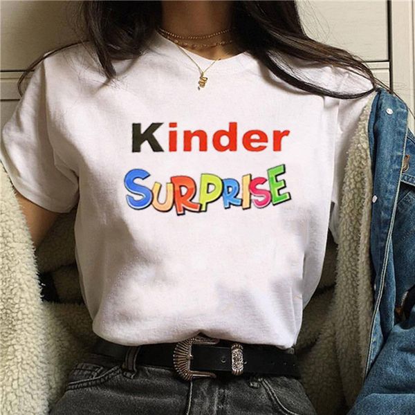 women's t-shirt harajuku kawaii female tshirt kinder surprise print short sleeve & tees fashion casual t shirt women clothing t-shirts, White
women's t-shirt harajuku kawaii female tshirt kinder surprise print short sleeve & tees fashion casual t shirt women clothing t-shirts, White