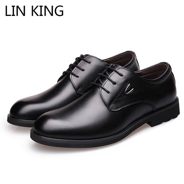 lin king лучшие качества из натуральной кожи мужчин свадебное платье обувь lace up вскользь человек полуботинок shoes big размер мужской биз, Black
lin king лучшие качества из натуральной кожи мужчин свадебное платье обувь lace up вскользь человек полуботинок shoes big размер мужской биз, Black