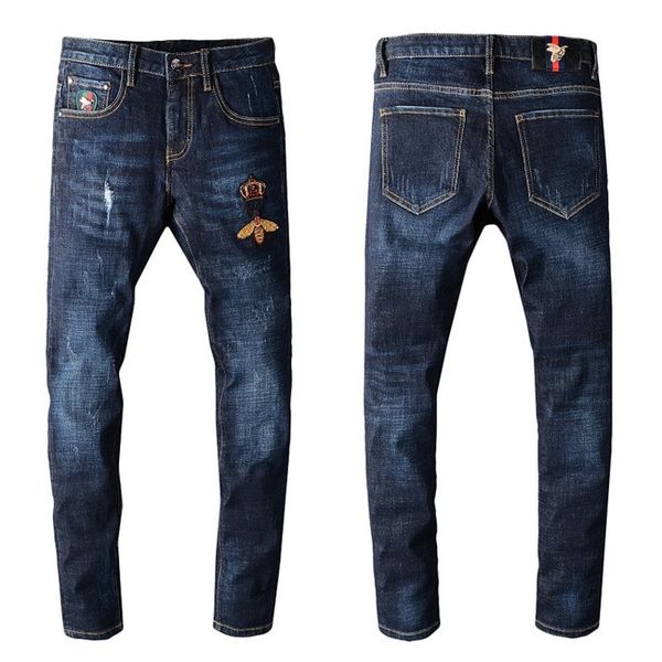 now mens designer pants distressed zipper hole men jeans casual mens jeans skinny biker pants jeans pour hommes, Blue
now mens designer pants distressed zipper hole men jeans casual mens jeans skinny biker pants jeans pour hommes, Blue