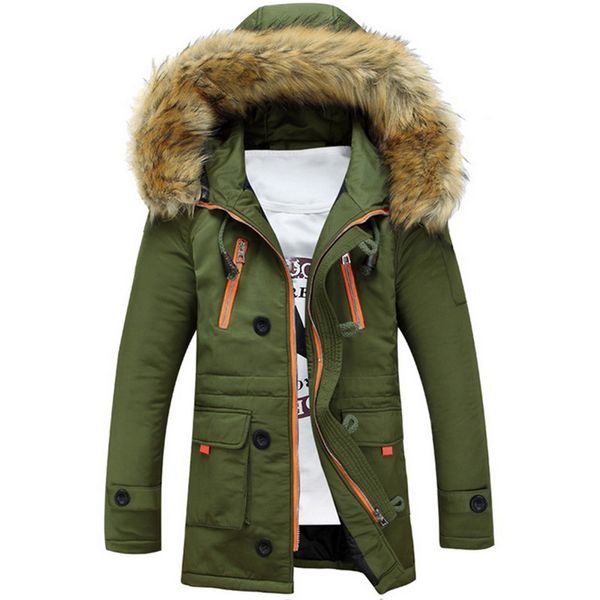long modish hoody parka hombre thick warm winter jackets men zipper pocket abrigo hombre outwear men clothes coats 2019, Black
long modish hoody parka hombre thick warm winter jackets men zipper pocket abrigo hombre outwear men clothes coats 2019, Black
