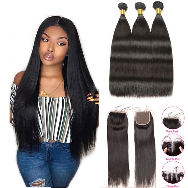 wholesale raw virgin indian hair bundles with closure 3 pcs straight human hair bundles with closure pre plucked lace closure with baby hair, Black;brown
wholesale raw virgin indian hair bundles with closure 3 pcs straight human hair bundles with closure pre plucked lace closure with baby hair, Black;brown
