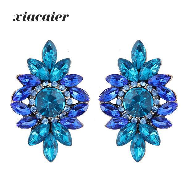 xiacaier colorful acrylic crystal stone big eye stud earrings circle rhinestone inlaid piercing earrings women party jewelry, Golden;silver
xiacaier colorful acrylic crystal stone big eye stud earrings circle rhinestone inlaid piercing earrings women party jewelry, Golden;silver