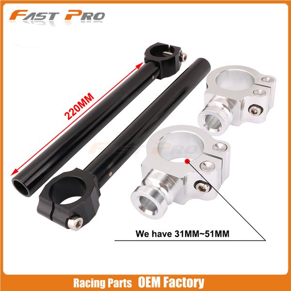 universal racing cnc 41 43 44 45 46 47 48 49 50 51 mm clip on ons fork handlebars handle bar cafe racer motorcycle
universal racing cnc 41 43 44 45 46 47 48 49 50 51 mm clip on ons fork handlebars handle bar cafe racer motorcycle