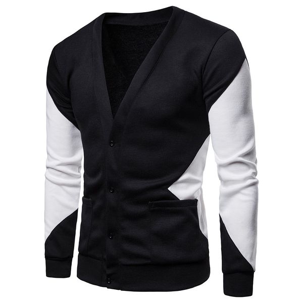 winter sweater men knitted casual knit blouse patchwork men's sweater cardigan jumper slim fit knittwear pull noel, White;black
winter sweater men knitted casual knit blouse patchwork men's sweater cardigan jumper slim fit knittwear pull noel, White;black