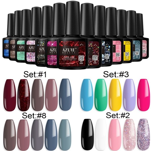 beauty 5pcs/lot shiny glitter series uv gel polish soak off nail art salon gel lacquer set colorful sequins nail kits, Red;pink
beauty 5pcs/lot shiny glitter series uv gel polish soak off nail art salon gel lacquer set colorful sequins nail kits, Red;pink