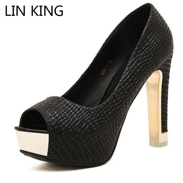 lin king sexy women pumps classic peep toe туфли на высоком каблуке квадратный толстый каблук туфли на платформе летние женские ночные клубы, Black
lin king sexy women pumps classic peep toe туфли на высоком каблуке квадратный толстый каблук туфли на платформе летние женские ночные клубы, Black