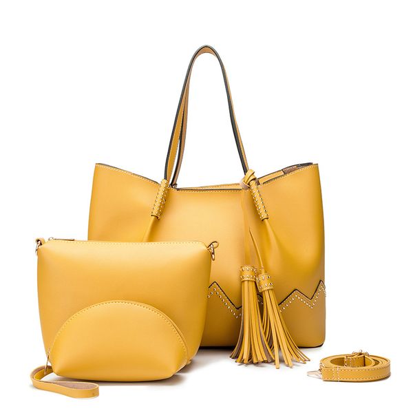 autumn and winter 2019 european and american new fashion women's bag three piece pu leather women's bag
autumn and winter 2019 european and american new fashion women's bag three piece pu leather women's bag