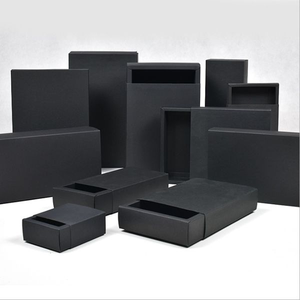 black cardboard box paper drawer boxes wedding black gift packing paper box for jewelry/soap/scarf/candy/perfume packaging
black cardboard box paper drawer boxes wedding black gift packing paper box for jewelry/soap/scarf/candy/perfume packaging