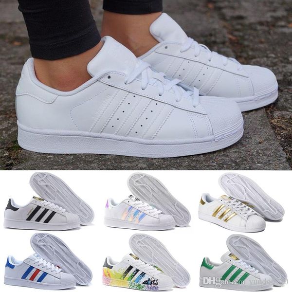 2018 superstar original white hologram iridescent junior gold superstars sneakers originals super star women men sport casual shoes 36-45 w5
2018 superstar original white hologram iridescent junior gold superstars sneakers originals super star women men sport casual shoes 36-45 w5