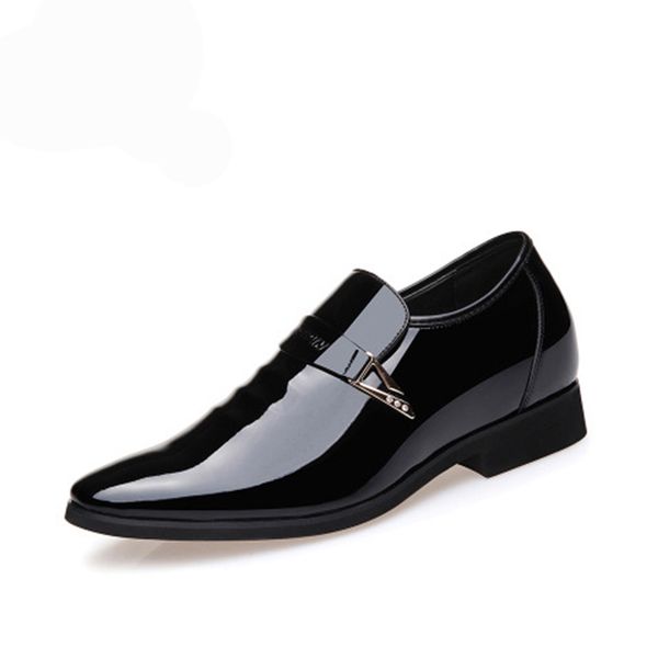 new men dress italian leather shoes slip on fashion men leather moccasin glitter formal male shoes pointed toe for, Black
new men dress italian leather shoes slip on fashion men leather moccasin glitter formal male shoes pointed toe for, Black