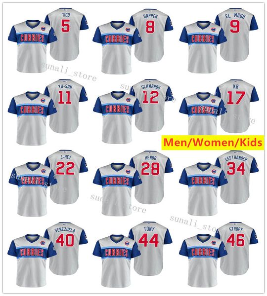 2019 little league 5 tico 9 el mago 11 yu-san 12 schwarbs boat 17 kb 22 j-hey 28 hendo 34 lefthander 40 venezuela 44 tony 46 stropy jerseys, Blue;black
2019 little league 5 tico 9 el mago 11 yu-san 12 schwarbs boat 17 kb 22 j-hey 28 hendo 34 lefthander 40 venezuela 44 tony 46 stropy jerseys, Blue;black