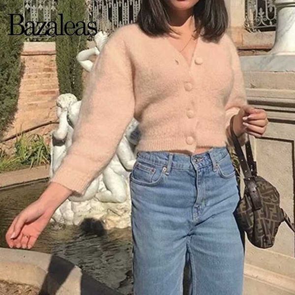 women's knits & tees bazaleas retro pink center buttons knitted chic women sweater france long sleeve pull femme cardigan sweaters casu, White
women's knits & tees bazaleas retro pink center buttons knitted chic women sweater france long sleeve pull femme cardigan sweaters casu, White